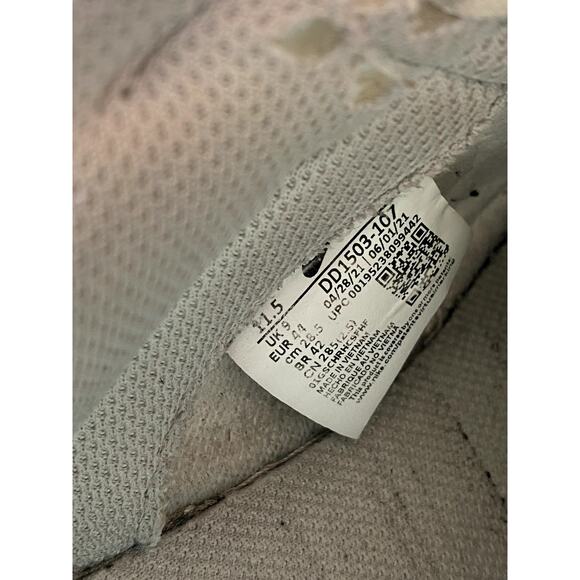 WOMENS Nike Dunk Sail Light Bone Ivory Size 11.5 - Picture 6 of 7